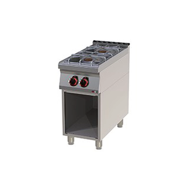 Gas cooker 2-palnikowa SP-90/40G Redfox