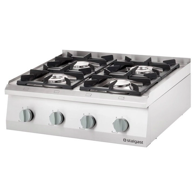 Gas Cooker 4-Palnikowa 20.5 kW Natural Gas Stalgast 9706110