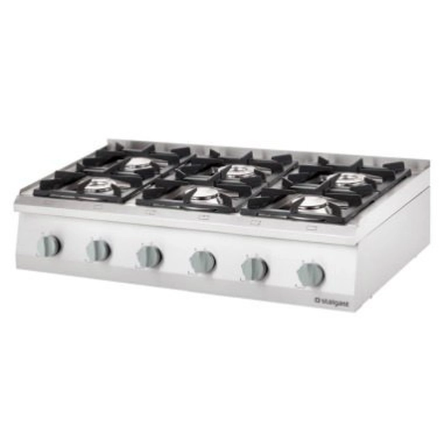 Gas Cooker 6-Palnikowa 32.5 kW Natural Gas Stalgast 9707110