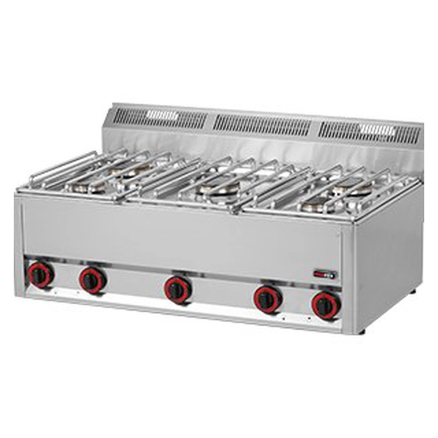 Gas cooker countertop 5-palnikowa | Redfox