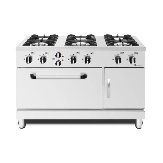 Gas cooker with electric oven |6palnikowa| 37,4kW|