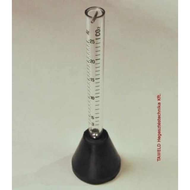 Gas flow measuring tube measuring range 3 - 25 l / min for shielding gas TAWELD 8CGF25