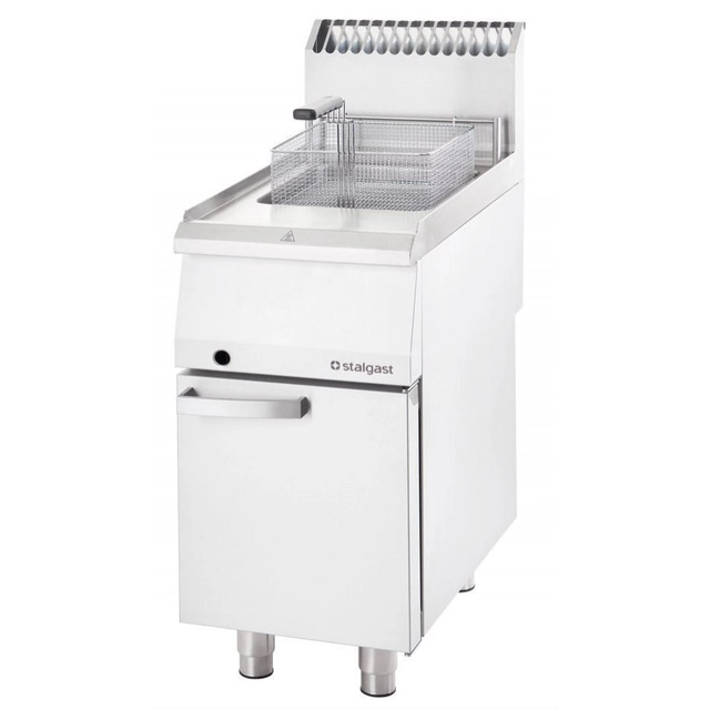 Gas fryer with cabinet 17L natural gas Stalgast 9725110