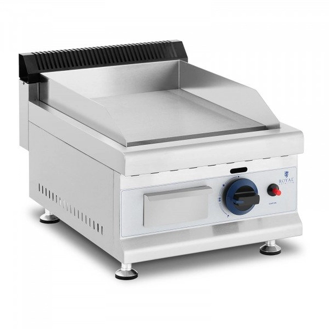 Gas grill - 35 x 40 cm - smooth - 3100 W - natural gas - 0,02 bar R0YAL CATERING 10011694 RC-GG35020