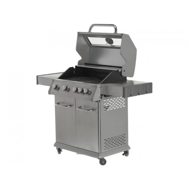 GAS GRILL 4+1 STAINLESS STEEL 14,2KW, WITH YATO GLASS YG-20003