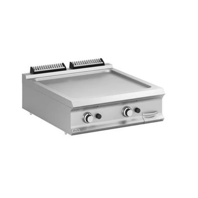 Gas grill plate, smooth, double adjustable line Domina Pro 900 Basic variant
