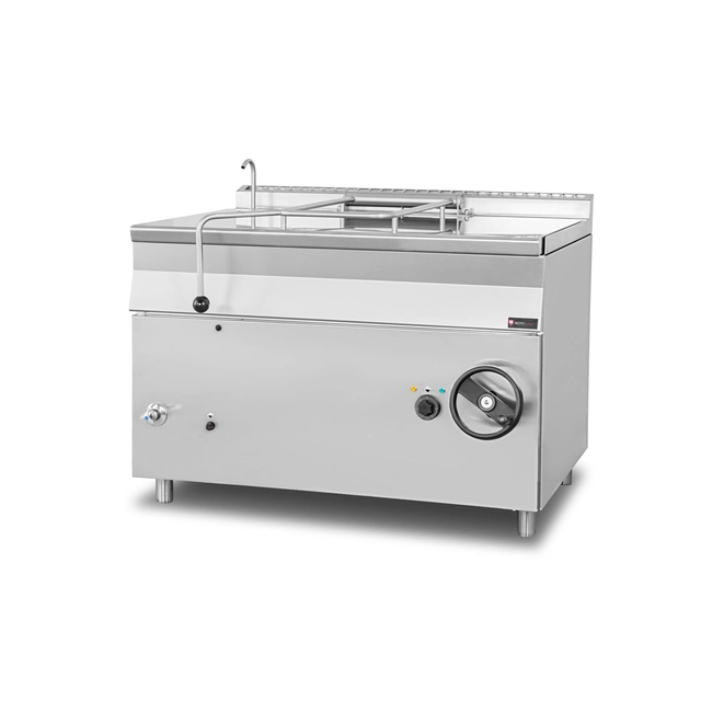 Gas tilting pan | stainless steel | 27 kW | 120 l | 1200x900x900 mm | RQBS125.912G