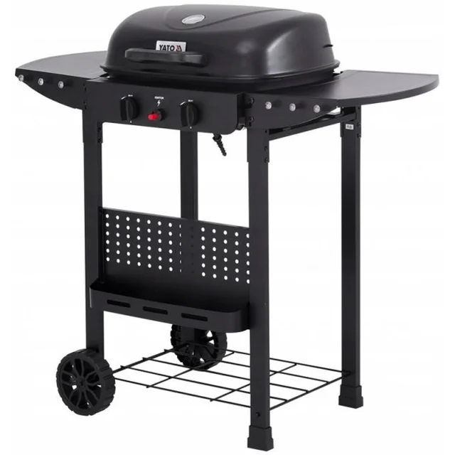 GASGRILL 2 BRÄNNARE, 5KW YATO YG-20007 5906083105944