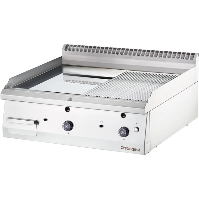 Gasgrill, forkromet, glat, rillet, cylindergas | Stalgast 9737330