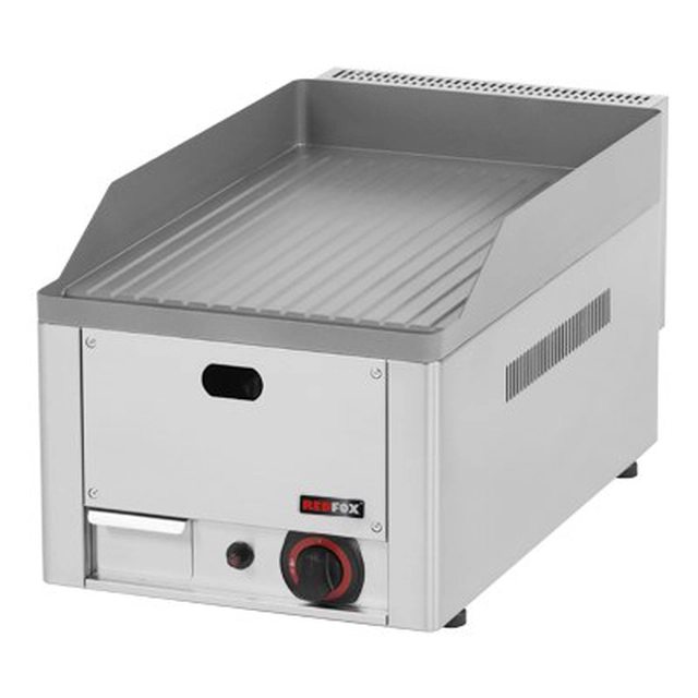 Gasgrillplaat 33 cm | gegroefd | Roodvos FTR-30G