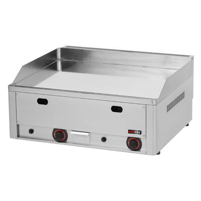 Gasgrillplatte 65 cm | glatt | Chrom | Redfox 00000369