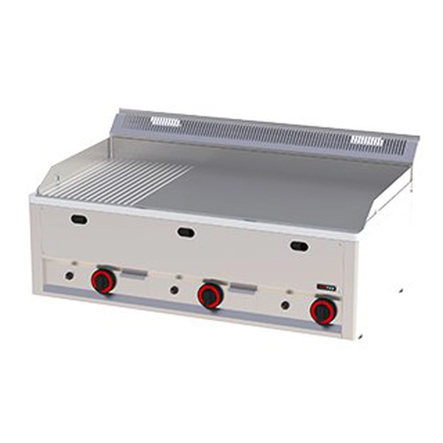 Gasgrillplatte 97 cm 2/3 glatt FTHR 90 GL | Redfox