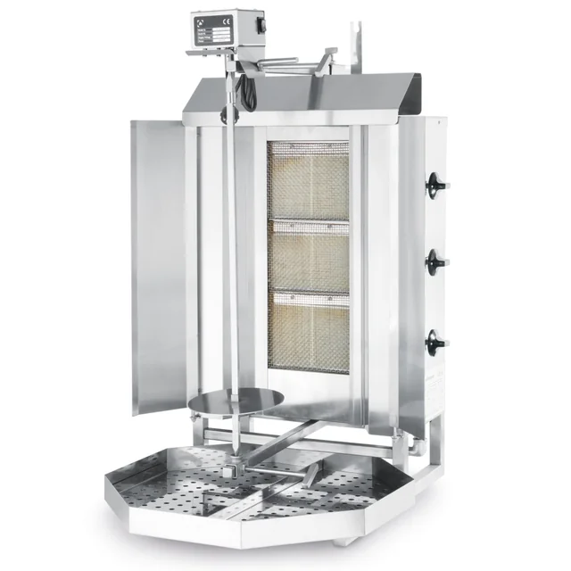 Gaskebabmaker voor gyros Profi Line 7200W Hendi 143087