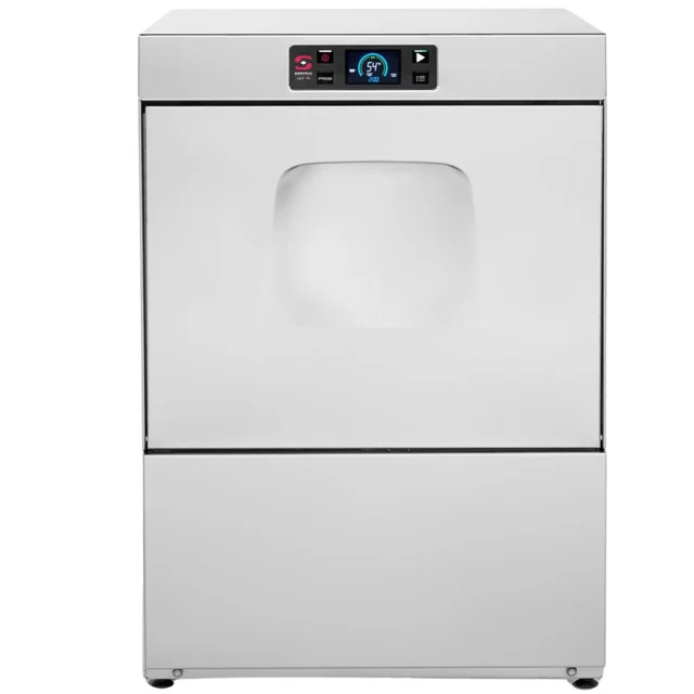 Gastronomic Dishwasher With Pump 6 Sammic Programs Ux-50b 400v580x635x835