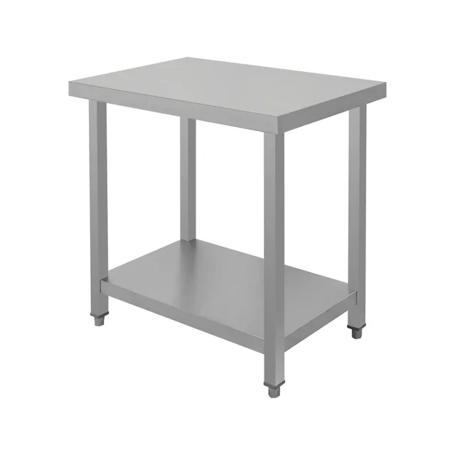 Gastronomic table, work table 150 x 60 cm with shelf | YG-08993