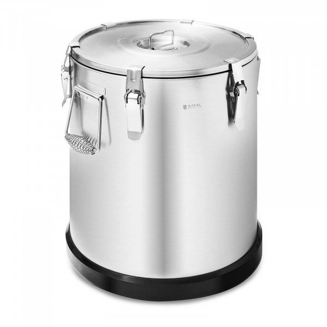 Gastronomic thermos - stainless steel - Royal Catering - 36 l ROYAL CATERING 10012191 RC-TFT36