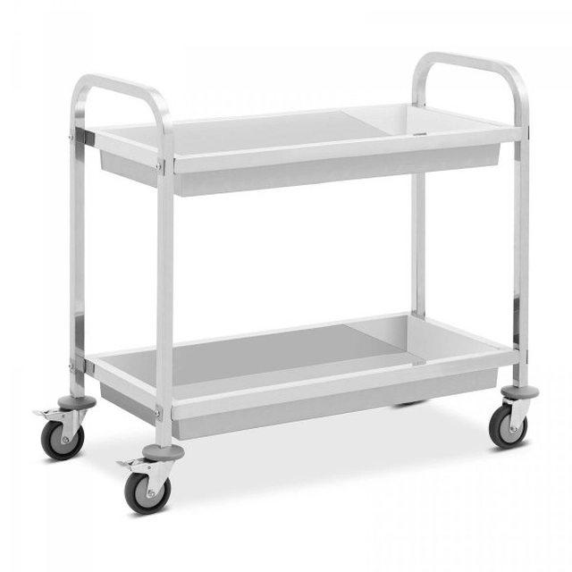 Gastronomic trolley - 2 shelves - 42 x 38 x 8 cm - 72 kg ROYAL CATERING 10012727 RCSW-104