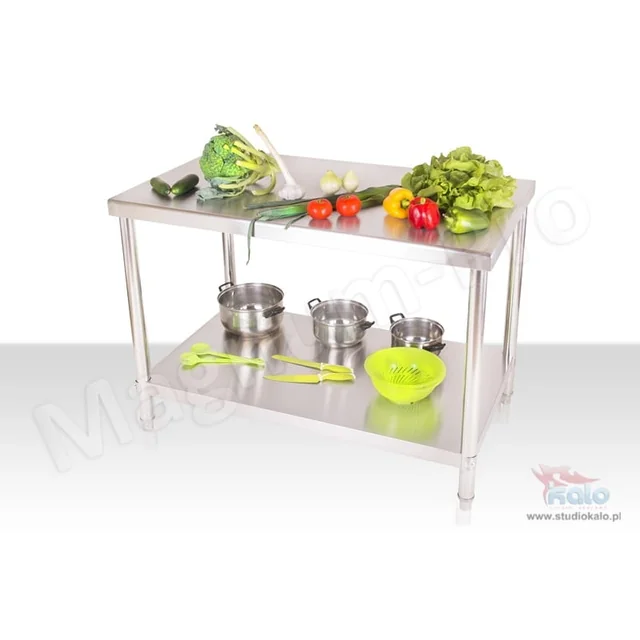 Gastronomische werktafel 120 x 70