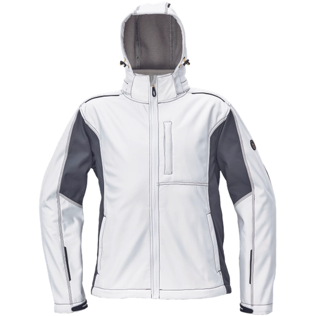 geacă softshell DAYBORO albă 3XL