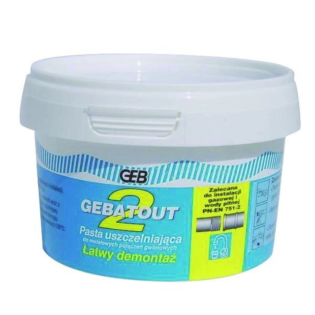GEBATOUT 2 - Sealing paste for water and gas installations 200g