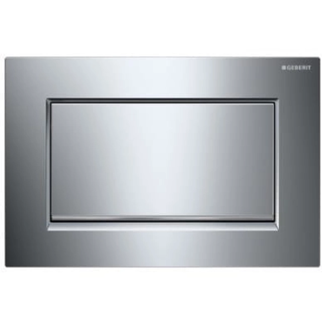 Geberit Sigma WC-Knopf 30 Chrom gebürstet/Chrom glänzend/Chrom gebürstet 115.893.KX.1