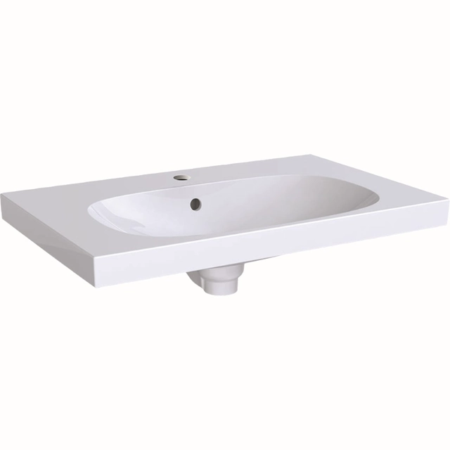 Geberit washbasin, Acanto, 75x48.2 cm