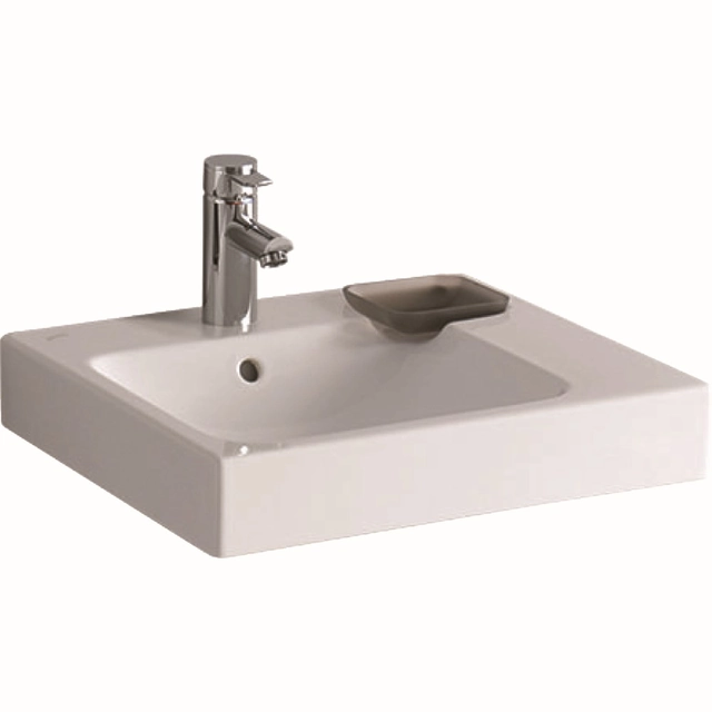 Geberit washbasin, iCon, 50x48.5 cm, built-in, right