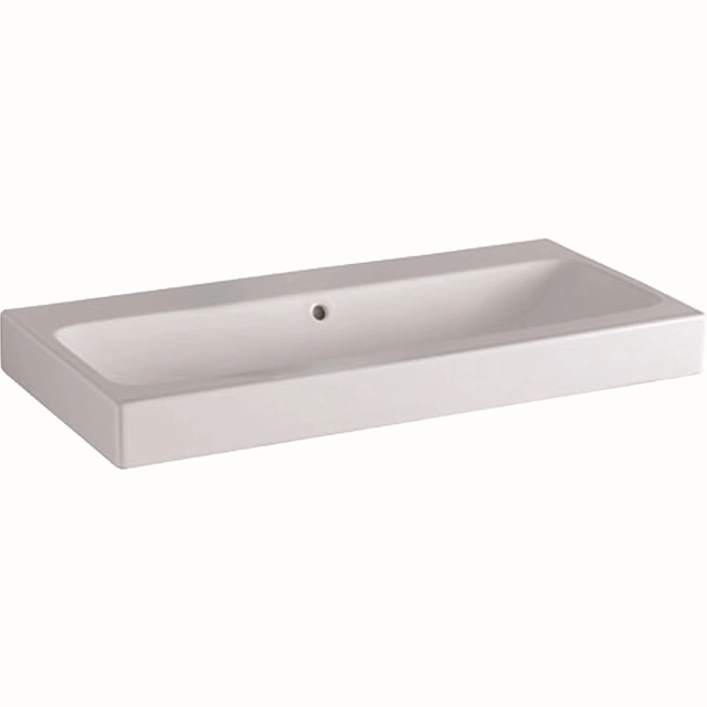 Geberit washbasin, iCon, 90x48.5 cm, without tap hole