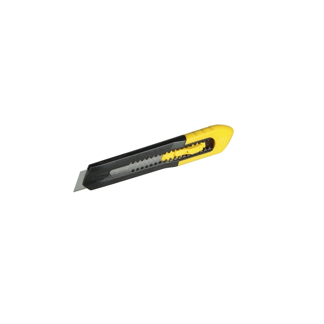 Geel en zwart Stanley ABS-mes 18 mm 101511