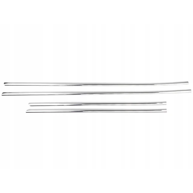 Geely - Set chromen raamstrips, chromen ramen, zijstrips