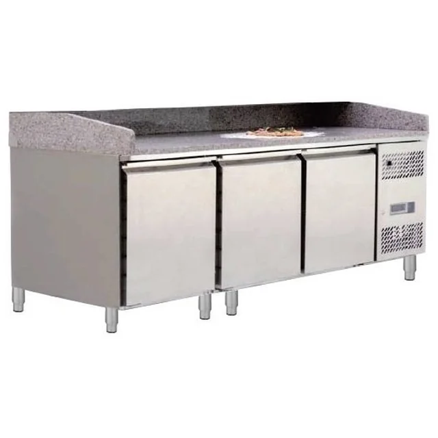 GEKOELDE PIZZATAFEL 3 DEUR -2/+8 INVEST HORECA EPF3485