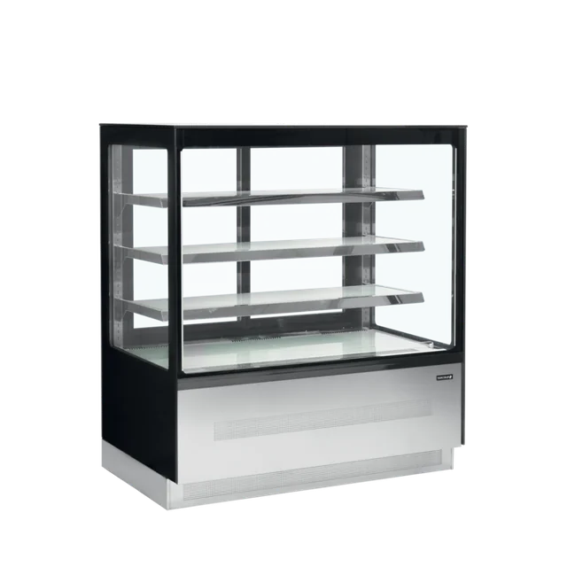 Gekoelde vitrine 530L LPD1203F/BLACK