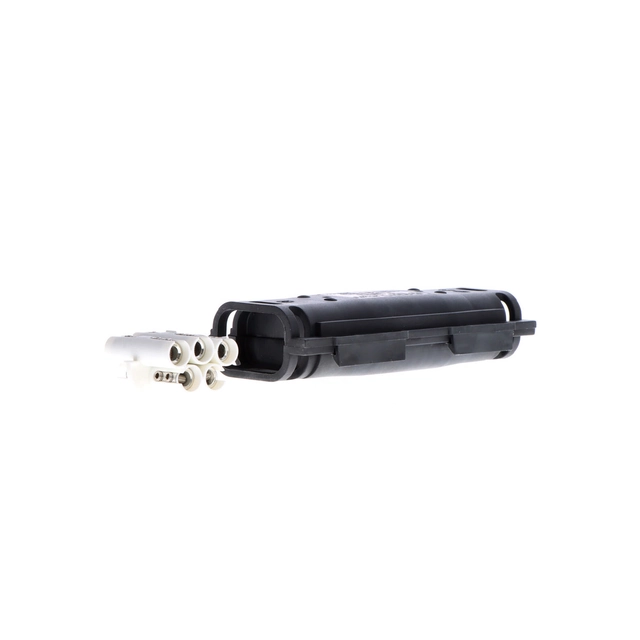 Gel flow coupler with screw connector (black) EASY 4V