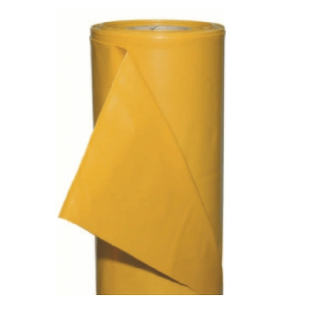 Gele dampremmende folie, dikte 0.2mm Titaan 2m 1mb