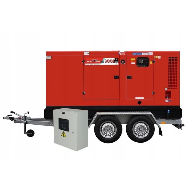 GENERAATTORI VAIMENETTU 300KVA ATS TRAILER