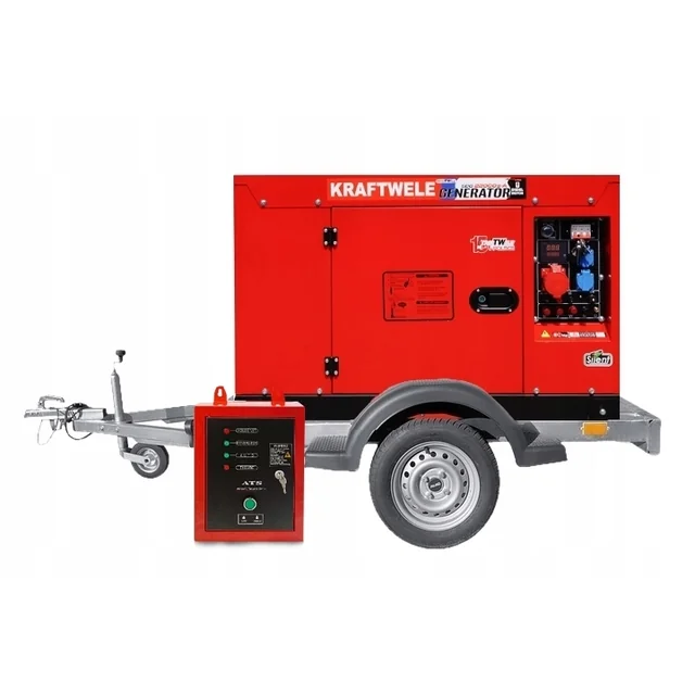 GENERADOR GENERADOR 22KVA ATS REMOLQUE