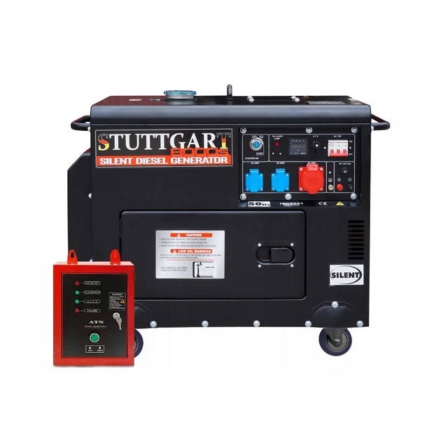 GENERADOR GENERADOR SILENCIADO 7,8kW ATS 3F