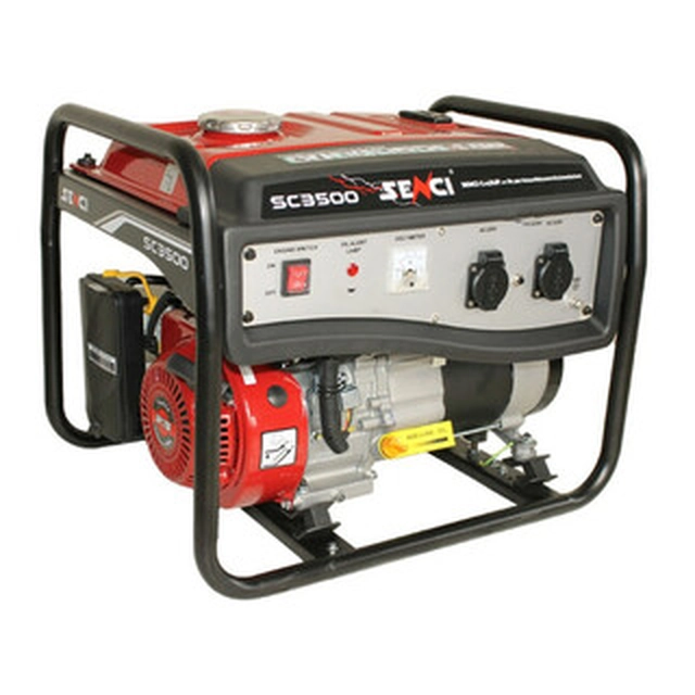 Generador monofásico de gasolina Senci SC-3500 Lite 3 kVA | AVR