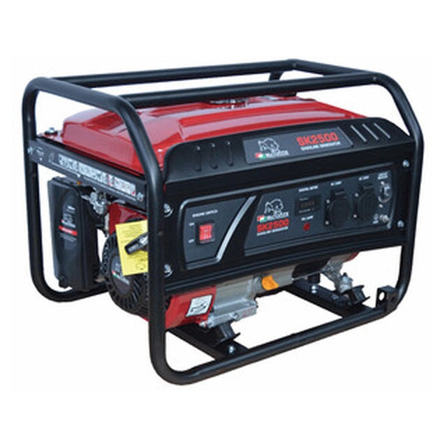 Generador monofásico gasolina Bisonte SK2500 2,2 kVA | AVR