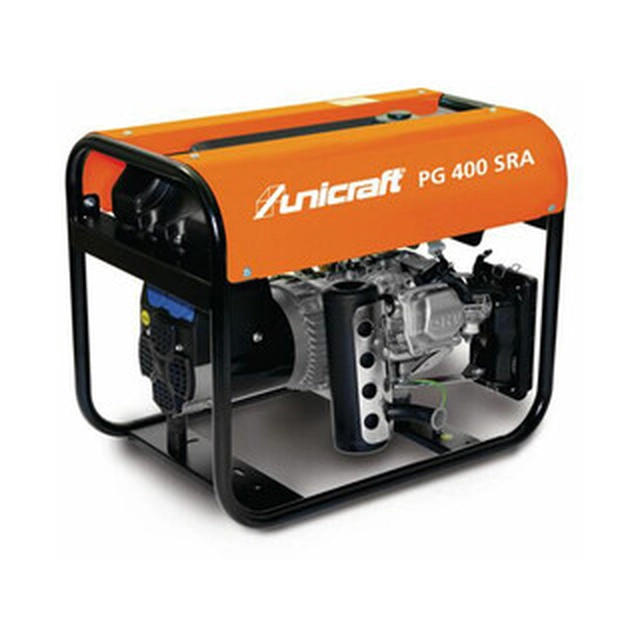 Generador monofásico gasolina Unicraft Standard PG 400 SRA 3,4 kVA | AVR