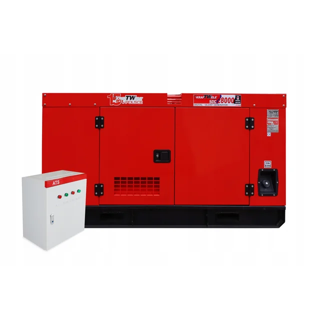 GÉNÉRATEUR GÉNÉRATEUR SILENCIÉ 28KVA ATS