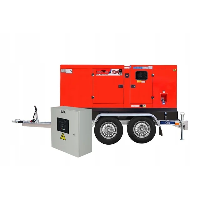 GENERATOR AFSTÆNDET 200KVA ATS TRAILER