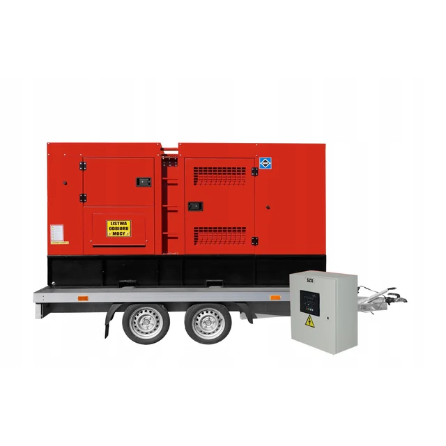 GENERÁTOR CSENDEZVE 400KVA ATS TRAILER