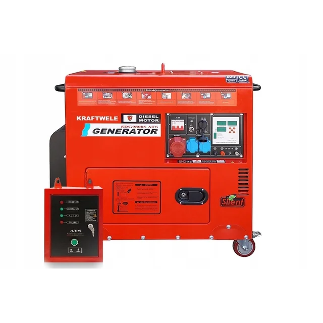 GENERATOR GENERATOR 9,8KW SILENCE DT ATS