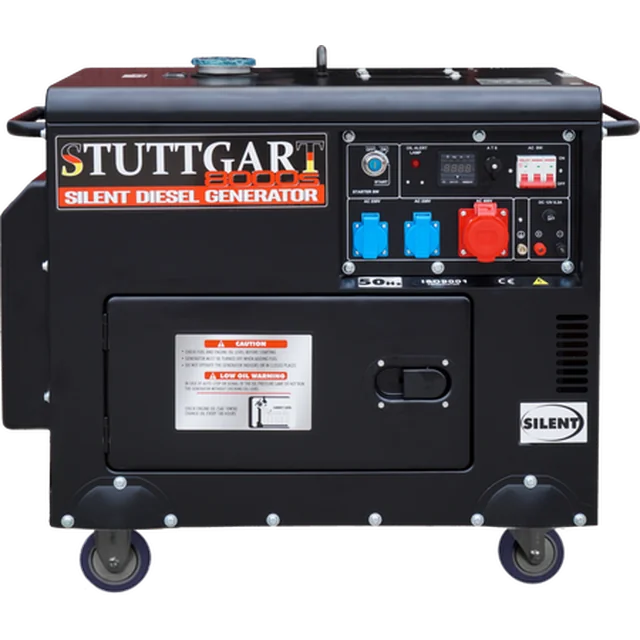 GENERATOR GENERATOR SILENȚAT 7,8 kW 3F