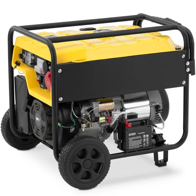 Generator mobil cu starter AC 230-400V / DC 12V 5500W