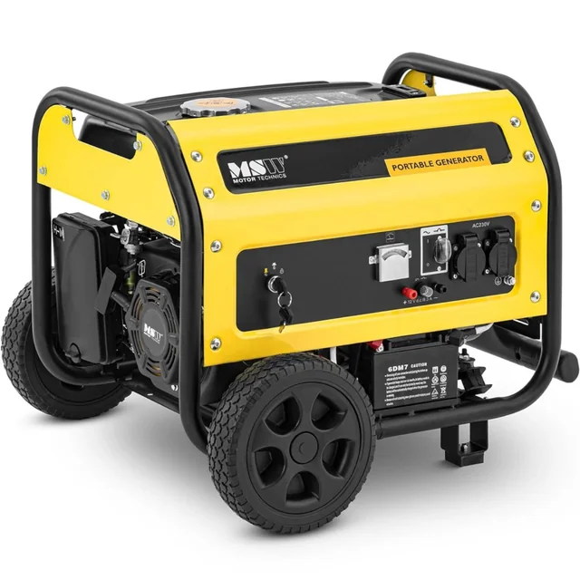 Generator mobil cu starter AC 230V / DC 12V 2700W