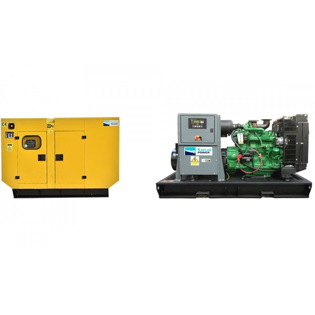 Generator stationar insonorizat DIESEL, 500kVA, motor SCANIA, Kaplan SCANIA-500-KVA