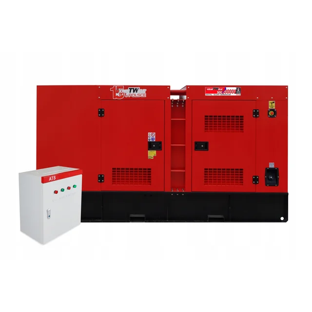 GENERATORE GENERATORE SILENZIATO 300KVA ATS