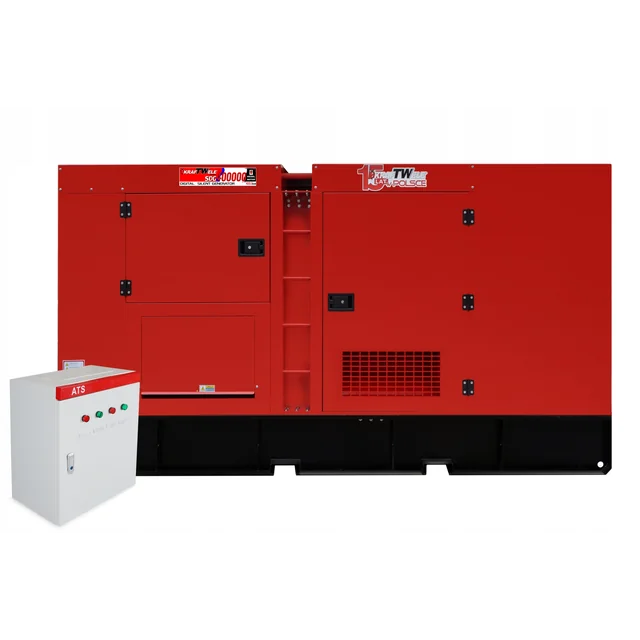 GENERATORE GENERATORE SILENZIATO 400KVA ATS